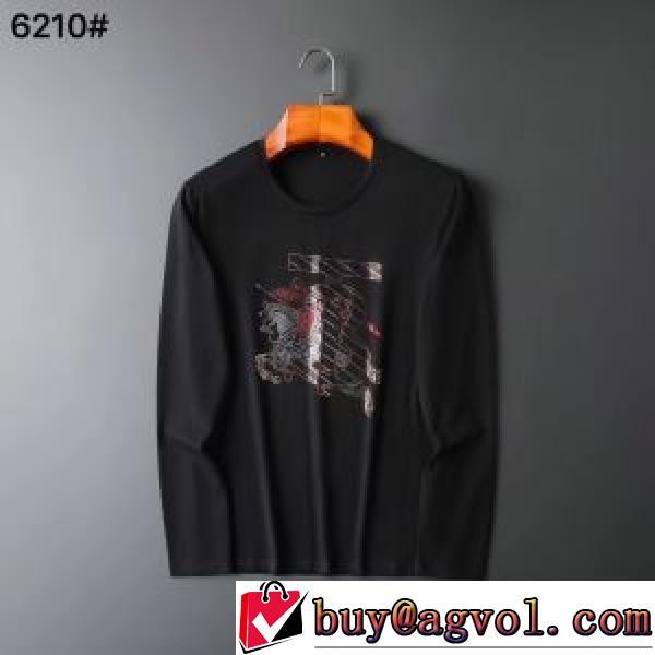 2026AW バレンシアガコピー代引 2色可選 長袖 /ロングTシャツ海外セレブ愛用 BURBERRY偽物  極上の着心地
