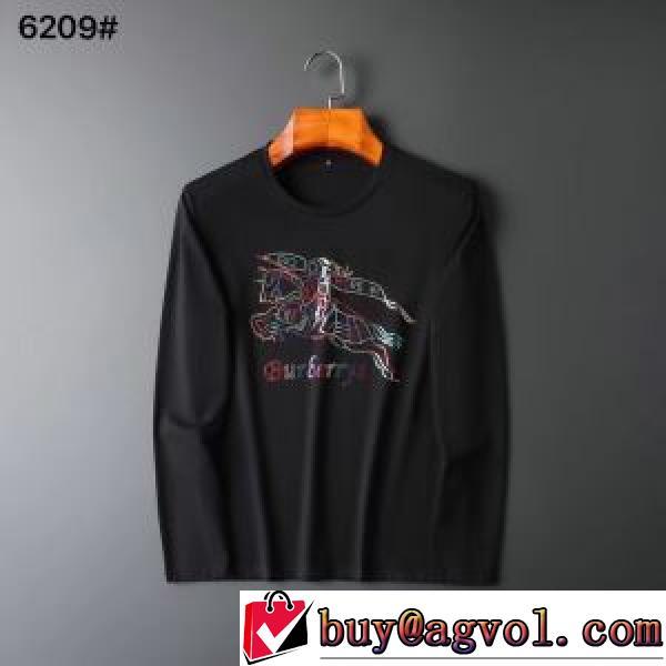  耐久性のある  2026AW バレンシアガコピー代引 2色可選 長袖 /ロングTシャツ 人気 ランキング BURBERRY偽物 