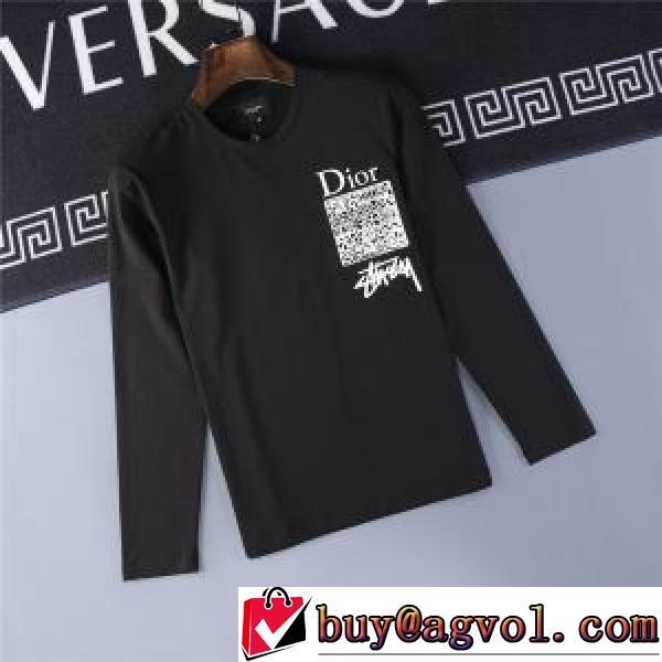 今買い◎得  DIORコピー偽物 2026AW ディオールコピー激安 長袖 /ロングTシャツ 3色可選 ファッション 人気  