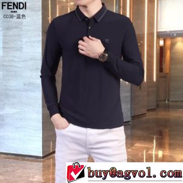着心地抜群FENDIコピー代引 長袖 /ロングTシャツ 個性的なデザ  2色可選 2026AW フェンディコピー