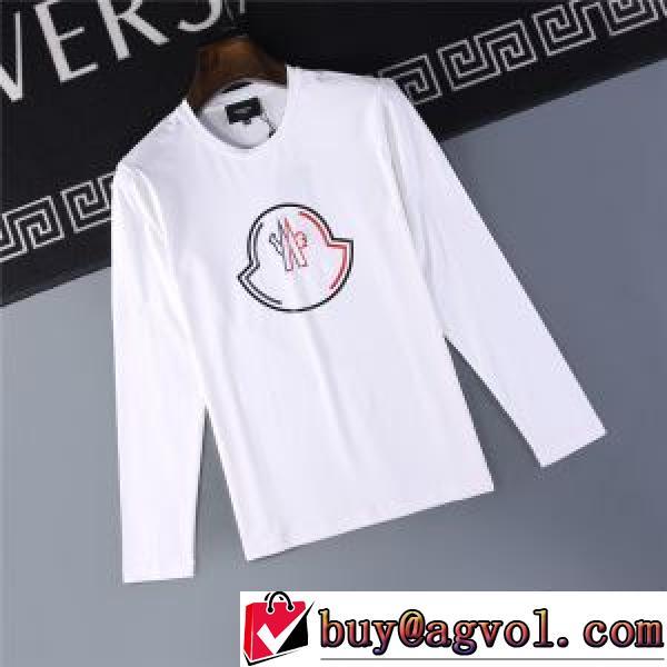 ファション性の高い 3色可選 長袖 /ロングTシャツ モンクレールコピー偽物 極上の着心地  2026AW MONCLERコピー代引
