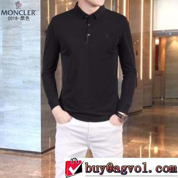 個性的 2色可選 2026AW MONCLERコピー代引 長袖 /ロングTシャツ モンクレールコピー偽物 高級感ある