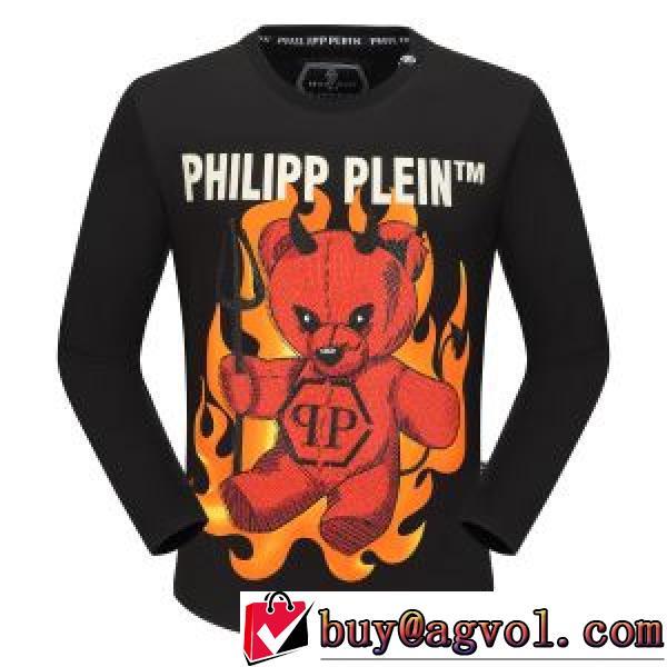2色可選 PHILIPP PLEIN偽物  高品質 人気  2026AW フィリッププレインコピー 個性的なデザ長袖 /ロングTシャツ