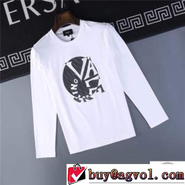 耐久性のある 3色可選 2026AW VERSACEコピー激安 ヴェルサーチコピー 長袖 /ロングTシャツ 上品上質   