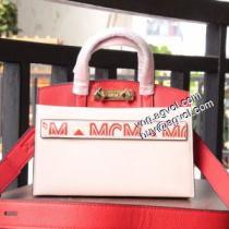 落ち着いた感覚 MCM コピー 2026AW MCM偽物ブランド レディースバッグ 3色可選 ミラノの牛革のハンドバッグ 2098.54.