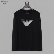 2026AW アルマーニコピー 3色可選 個性的なデザ 長袖 /ロングTシャツARMANI偽物  デザイン性の高い 