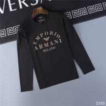 3色可選  耐久性のある高品質 人気  2026AW アルマーニコピー  長袖/ロングTシャツARMANI偽物 