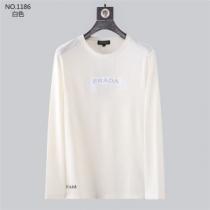 選べる極上 2色可選 長袖 /ロングTシャツ プラダコピー偽物  個性的  2026AW  PRADAコピー代引
