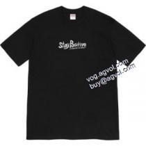 Tシャツ/半袖 Supreme 20FW Stay Positive Tee多色可選 SUPREME偽物ブランド  デザイン性の高い