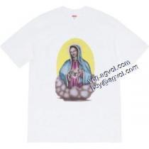 SUPREME偽物ブランドSupreme Virgin Guadalupe LA Tシャツ/半袖 2色可選 着回し度抜群  シュプリームコピー 