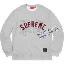 SUPREMEコピーブランド Supreme 20ss Kanji Logo Crewneck プルオーバーパーカー逸品 多色可選