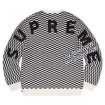 ゆったりとしたサイズ感 Supreme 20SS Back Logo Sweater プルオーバー SUPREME偽物ブランド