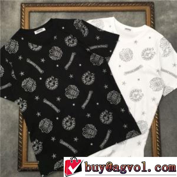 人気商品登場 2色可選 2026AW 半袖Tシャツ 着心地満点 CHROME HEARTS偽物ブランド