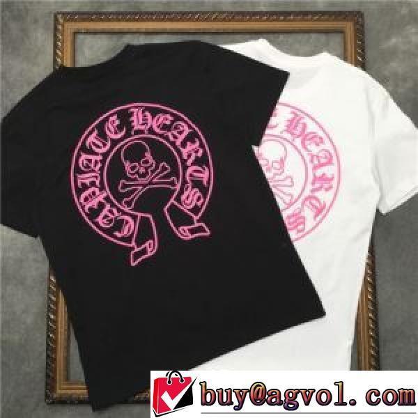 希少価値大！2色可選 2026AW 半袖Tシャツ 自然な肌触り クロムハーツスーパーコピー 代引