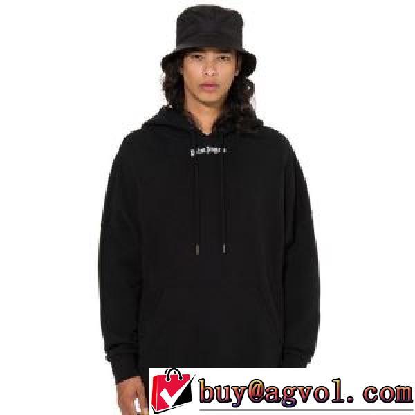 大人気☆NEW!! パーム エンジェルス Palm Angels スーパーコピー 激安 2026秋冬 パーカー PALM ANGELS BLACK LOGO OVER HOODIE 