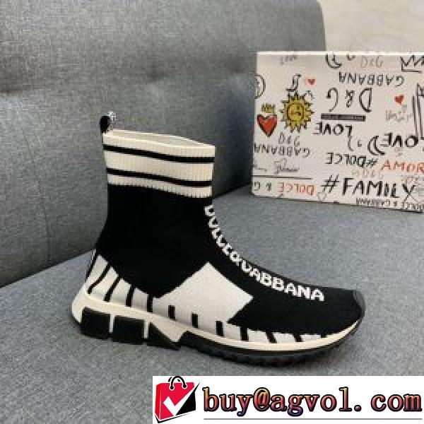 ドルチェ＆ガッバーナ Dolce&Gabbana 多色可選 2026秋冬 ハイトップシューズ スタイリッシュな印象