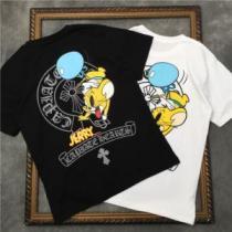 大絶賛の履き心地! 2色可選 薄手 CHROME HEARTSスーパーコピー 激安 2026AW 半袖Tシャツ 長く愛用できる