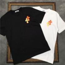 高品質 人気 CHROME HEARTSブランドコピー  2色可選 2026AW 半袖Tシャツ 大好評