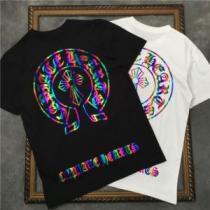 縦には伸びにくい 2色可選 2026AW CHROME HEARTSブランドコピー 半袖Tシャツ 綺麗に決まるフォルム！