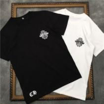 バリエーションに富む CHROME HEARTSブランド コピー 2色可選 2026AW 半袖Tシャツ 上品な輝きを放つ形