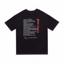 パーム エンジェルス Palm Angels ブランド コピー タイトル言語プリント水洗い復古半袖 2026秋冬 半袖Tシャツ