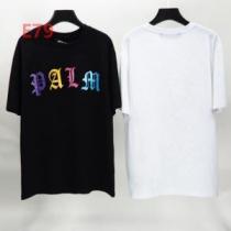 大人のおしゃれに パーム エンジェルス スーパーコピー 2026秋冬 半袖Tシャツ Palm Angels 2色可選 個性的なカラフルなプリントLOGO半袖Tシャツ