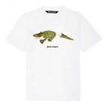 欧米韓流 パーム エンジェルス ブランド 偽物 通販 2026秋冬 Palm Angels 半袖Tシャツ 2色可選 クロコダイル半袖Tシャツ