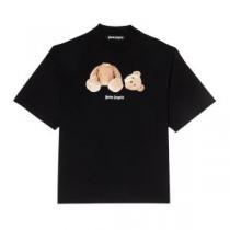 パーム エンジェルス Palm Angels 2026秋冬 絶大な人気を誇る 断頭熊のゆったり半袖Tシャツ パーム エンジェルス コピー ブランド 3色可選