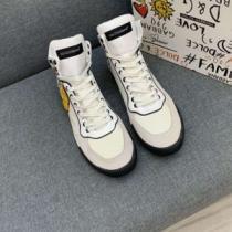 ドルチェ＆ガッバーナ Dolce&Gabbana ハイトップシューズ 耐久性のある 2色可選 2025秋冬 ブランド コピー