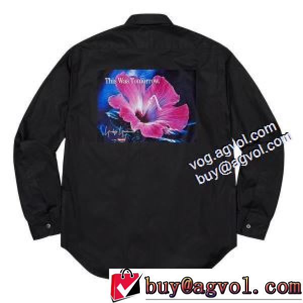 希少価値大！シュプリーム SUPREME 2026秋冬 Supreme X Yohji Yamamoto 長袖シャツ シュプリーム偽物ブランド  2色可選