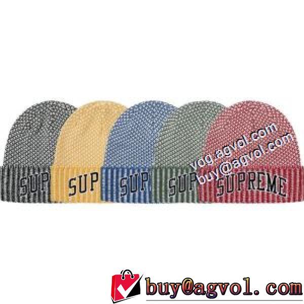 選べる極上 シュプリームコピーブランド 5色可選 シュプリーム SUPREME Fair Isle Beanie 20FW ニット帽