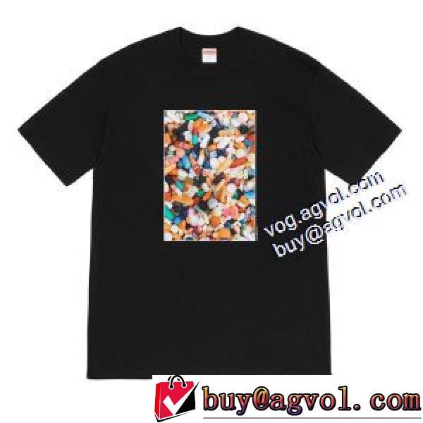 大人気再登場 シュプリーム SUPREME 2026秋冬 Supreme 20FW Pills Tee 丸薬プリント丸首 半袖Tシャツ SUPREMEスーパーコピー 4色可選