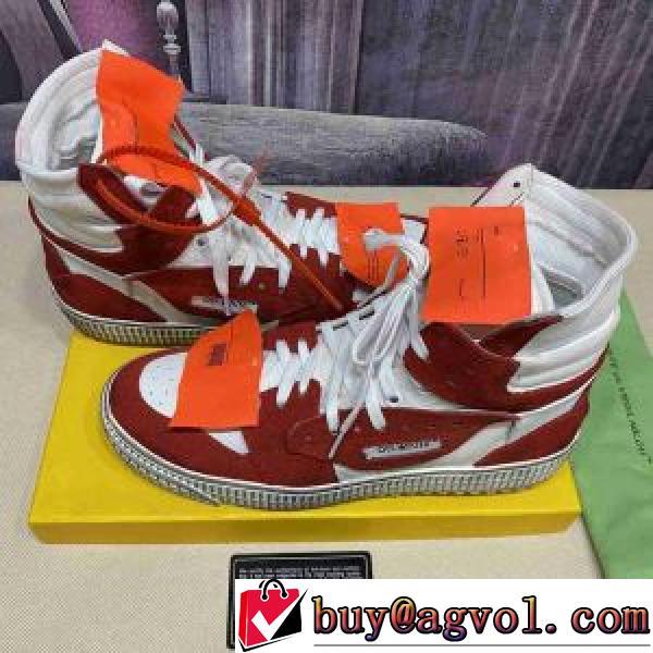 Off-White オフホワイトスーパーコピー  魅力ファッション ハイトップシューズ 2026秋冬