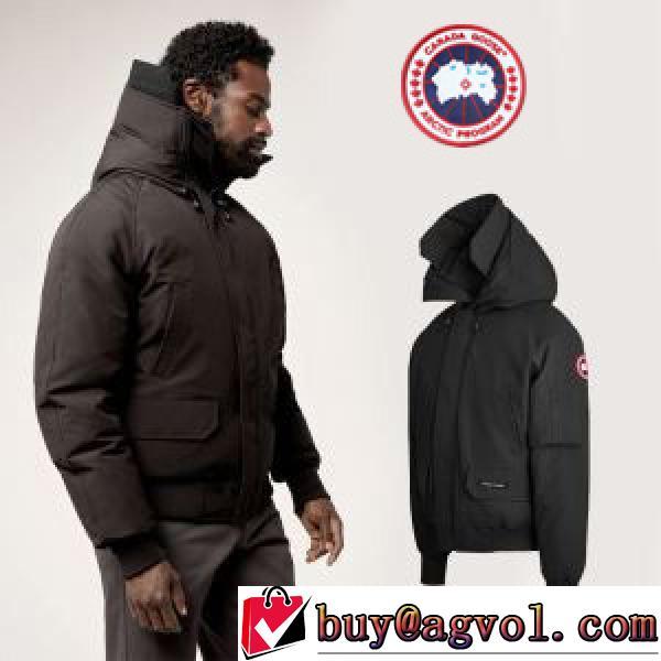 着心地抜群 カナダグース Canada Goose 2026秋冬 CHILLIWACKパイロットコート 真冬でも温かく過ごせる ダウンジャケット メンズ CANADA GOOSE偽物ブランド