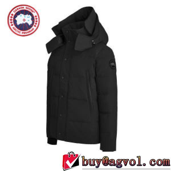 海外セレブ愛用 2026秋冬 カナダグース Canada Goose 軽くて暖かい Wyndhamジャケット黒ラベル ダウンジャケット カナダグースブランド コピー