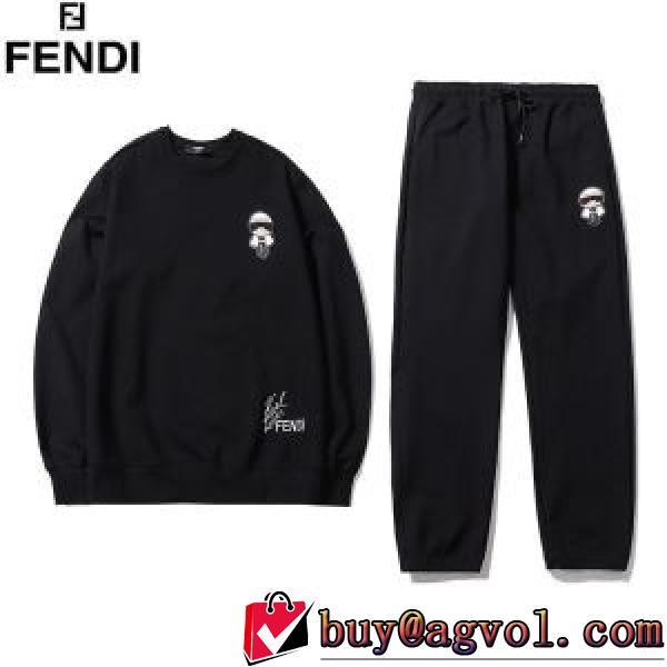 上下セット 人気商品登場 フェンディ FENDIコピーブランド 2色可選 2025秋冬
