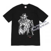 半袖Tシャツ お洒落に魅せる シュプリームコピーブランド SUPREME 2026秋冬 Supreme X Yohji Yamamoto 20FW Portrait Tee 2色可選