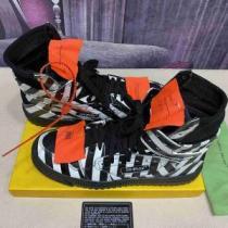 ハイトップシューズ  Off-White オフホワイトコピー 長く愛用できる  2色可選 2026秋冬