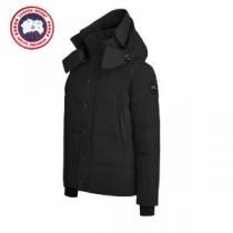 海外セレブ愛用 2026秋冬 カナダグース Canada Goose 軽くて暖かい Wyndhamジャケット黒ラベル ダウンジャケット カナダグースブランド コピー