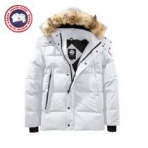 カナダグース Canada Goose 3色可選 ラクーンファー付きダウンコート メンズ ダウンジャケット カナダグーススーパーコピー 激安