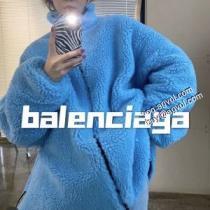 2026秋冬 BALENCIAGA バレンシアガ サイズ豊富 氷河ブルー ウールコート バレンシアガブランド 偽物 通販