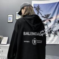 2026秋冬 スタイルアップ効果 バレンシアガ BALENCIAGA 2色可選 パーカー BALENCIAGAブランド コピー