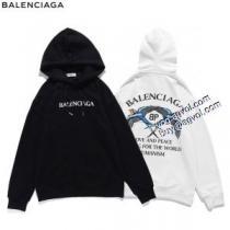 バレンシアガ BALENCIAGA 2026秋冬 個性派 パーカー BALENCIAGAスーパーコピー 激安 2色可選