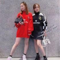 バレンシアガ BALENCIAGA 2026秋冬 絶対オススメ ニットウェア バレンシアガコピー  2色可選 ワールドカップ連名刺繍長袖ニット