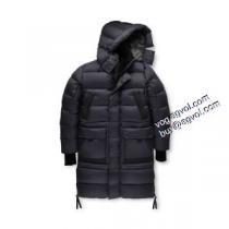 厳しい寒さに耐える 2026秋冬 カナダグース Canada Goose WARWICK TECH 黒標パーカーコート 上品上質 ダウンジャケット 3色可選