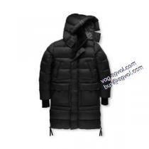 厳しい寒さに耐える 2026秋冬 カナダグース Canada Goose WARWICK TECH 黒標パーカーコート 上品上質 ダウンジャケット 3色可選