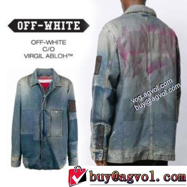 デニムジャケット 2色可選 2026秋冬 落ち着いた感覚 Off-White オフホワイトコピーブランド