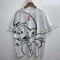 シュプリーム Supreme 20FW Smurfs Tee 贈り物にも◎ SUPREMEコピー半袖Tシャツ