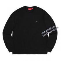 最安値！シュプリームスーパーコピー Supreme 20FW Small Box Crewneck 刺繍logo 3色可選 プルオーバーパーカー