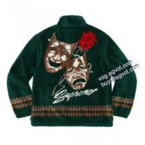 モデル大絶賛? Supreme 20SS Drama Mask Jacket 中わたジャケット ブルゾン シュプリームブランド 偽物 通販 3色可選